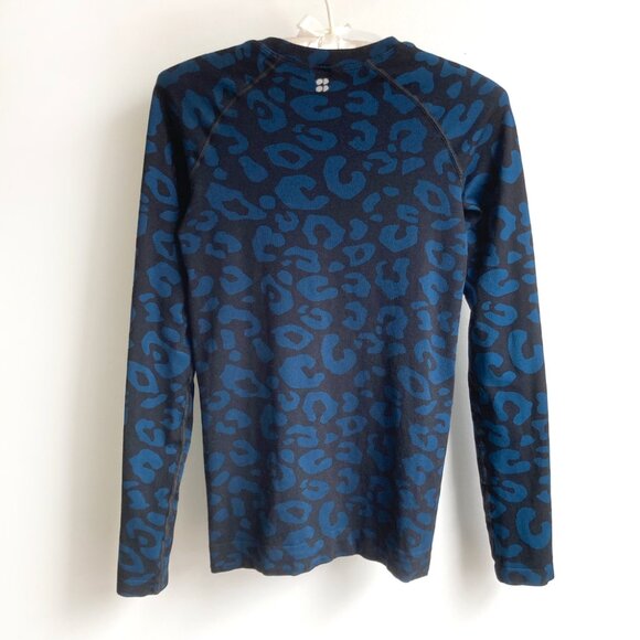 Sweaty Betty Animal Print Base Layer Top - Picture 2 of 9